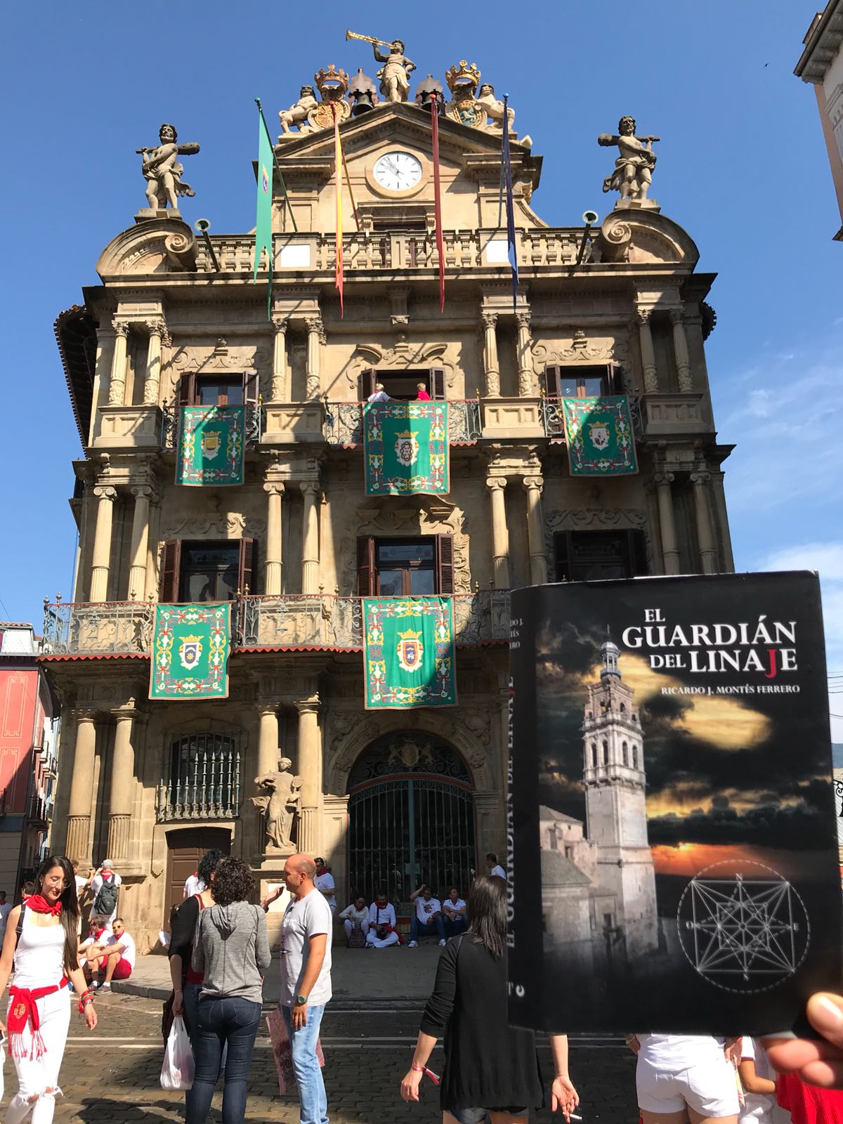 La Novela "El Guardián del Linaje" en Pamplona