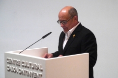 Ricardo Montés, el 9-2-18, presentado su Novela