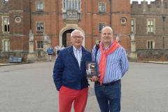 La Novela "El Guardián del Linaje" en Londres, Hampton Court Palace,
