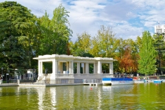 Jardines del Parque del Retiro de Madrid.