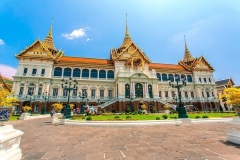 Palacio Real Bangkok, Fachada principal.