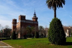 El "Castell dels tres Dragons". Parque de la Ciutadella de Barcelona