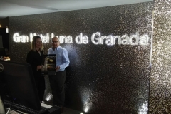 Presentacion de la Novela EL GUARDIÁN DEL LINAJE en el Hotel Gran Luna de Granada.